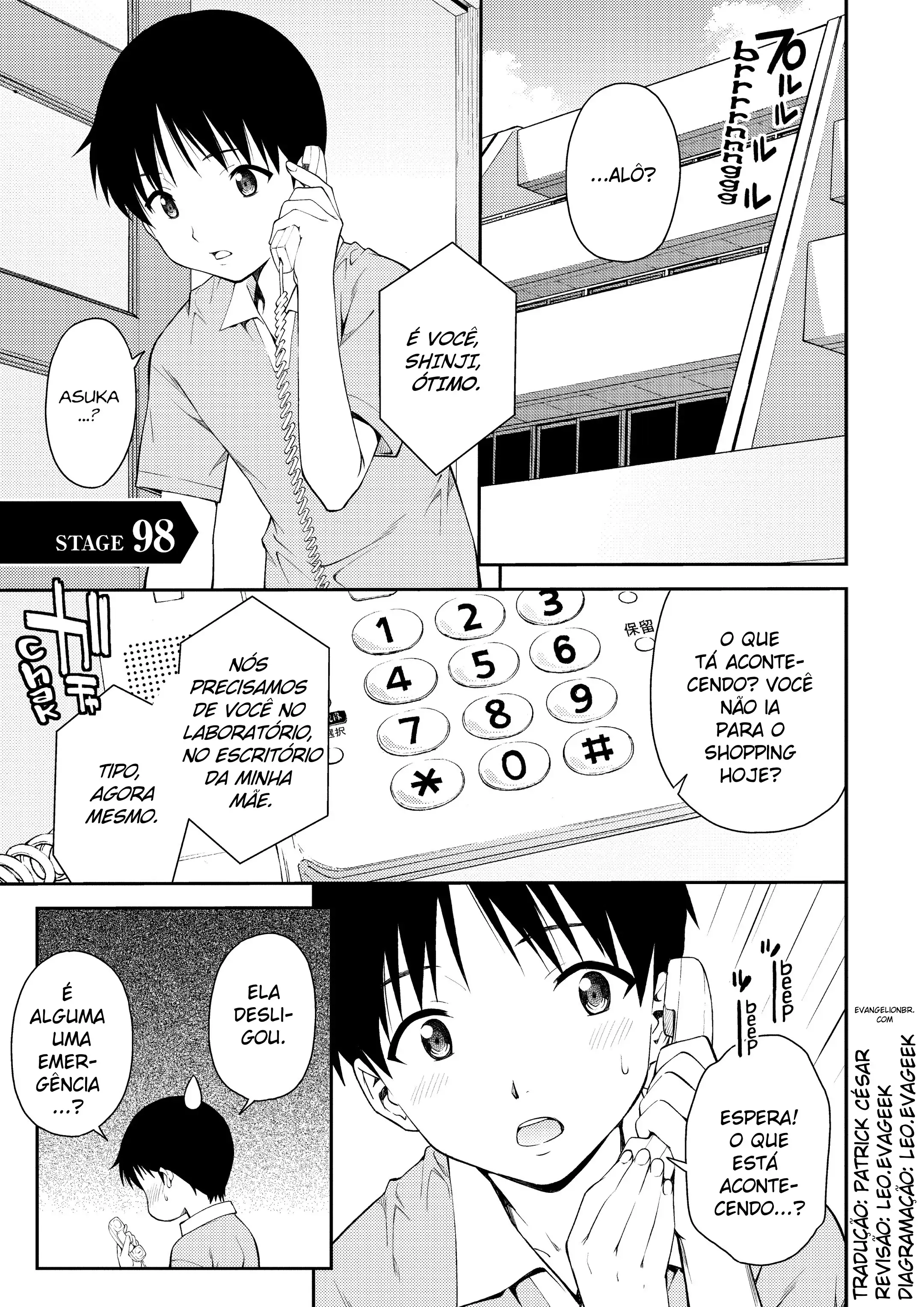 Neon Genesis Evangelion Ikari Shinji Ikusei Keikaku-Chapter 98